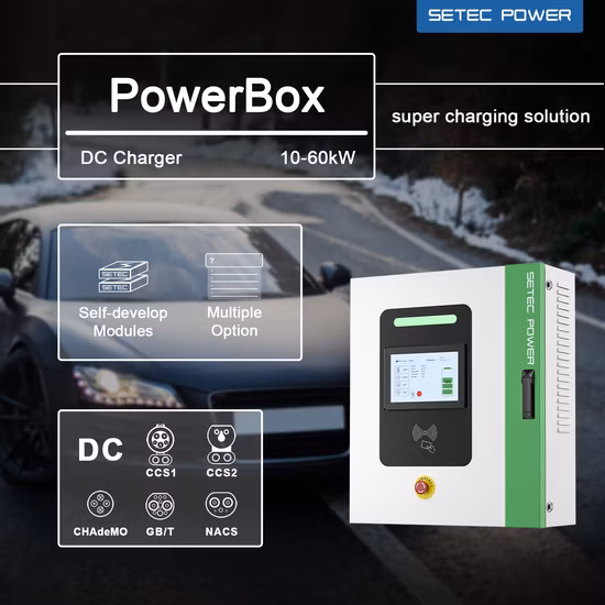 Estación de carga CC Wallbox de 20 kW