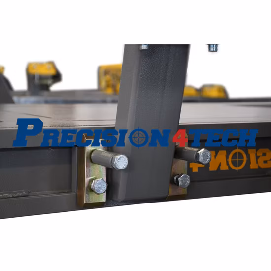 Máquina extractora de abolladuras de coche de 18 pies, personalizada, marca de precisión, bastidor de bastidor, máquina de tracción de chasis/automóvil para vehículos dañados